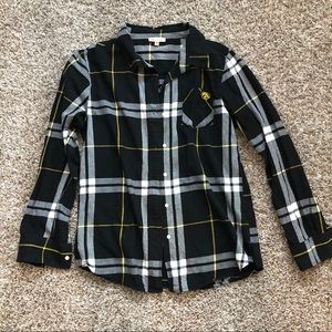 Iowa Hawkeyes Classic Fit Flannel Shirt